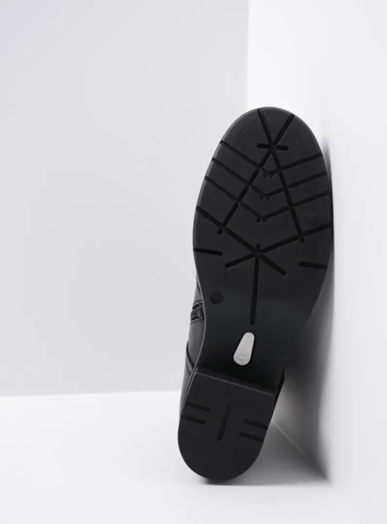 DAMES Wolky Veterlaarzen|Herfst/Winter<Red Deer - zwart leer