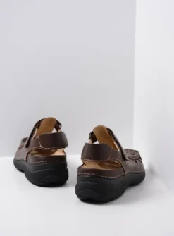 Heren Wolky Sandalen Voor Heren|Comfortschoenen Heren<Roll Sandal Men - bruin leer