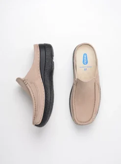 DAMES Wolky Slippers|Klompen<Roll Slide - safari nubuck