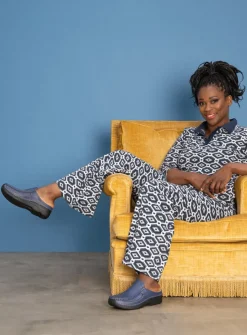 DAMES Wolky Slippers|Klompen<Roll Slide - sky-blue leer