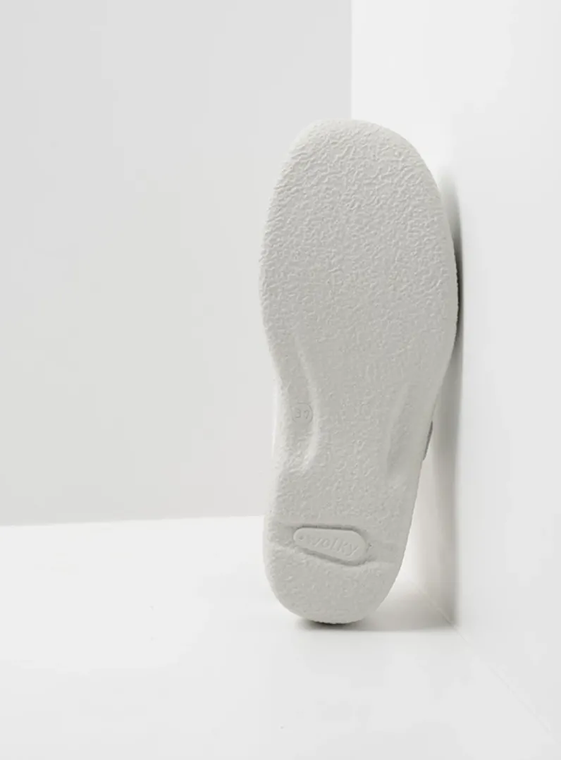 DAMES Wolky Slippers|Klompen<Roll Slide - wit leer