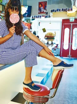 DAMES Wolky Slippers|Klompen<Roll Slipper - denim nubuck