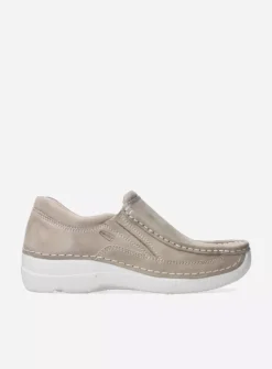 DAMES Wolky Instappers<Roll Sneaker - safari effectleer