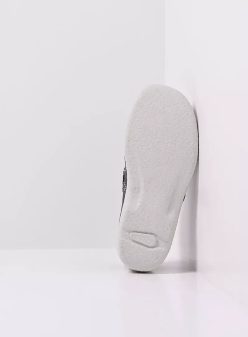 DAMES Wolky Instappers|Herfst/Winter<Roll Strap - antraciet leer