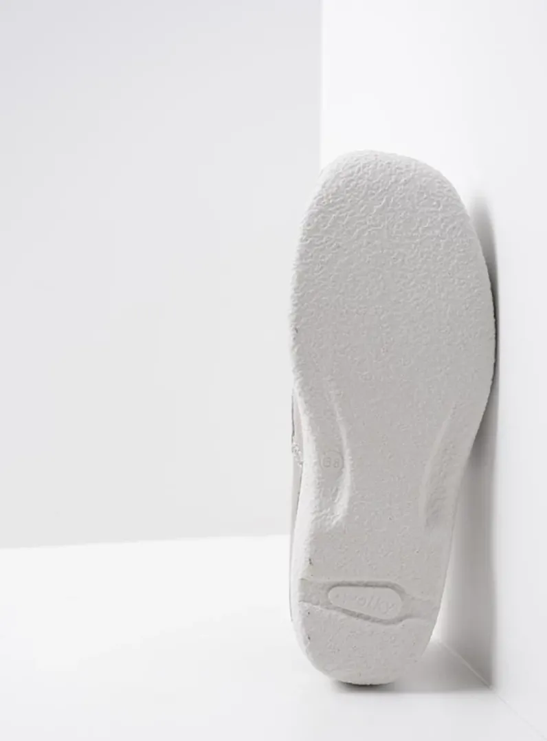 DAMES Wolky Instappers|Herfst/Winter<Roll Strap - lichtgrijs nubuck