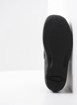 DAMES Wolky Instappers|Herfst/Winter<Roll Strap - zwart leer