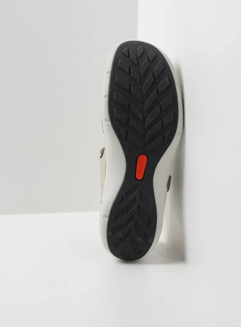 DAMES Wolky Sandalen<Rolling Sun - gebroken wit leer