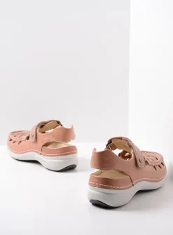 DAMES Wolky Sandalen<Rolling Sun - oud roze leer