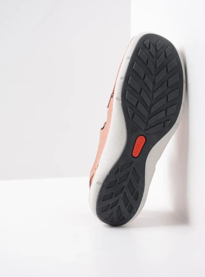 DAMES Wolky Sandalen<Rolling Sun - oud roze leer