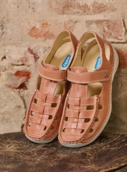 DAMES Wolky Sandalen<Rolling Sun - oud roze leer