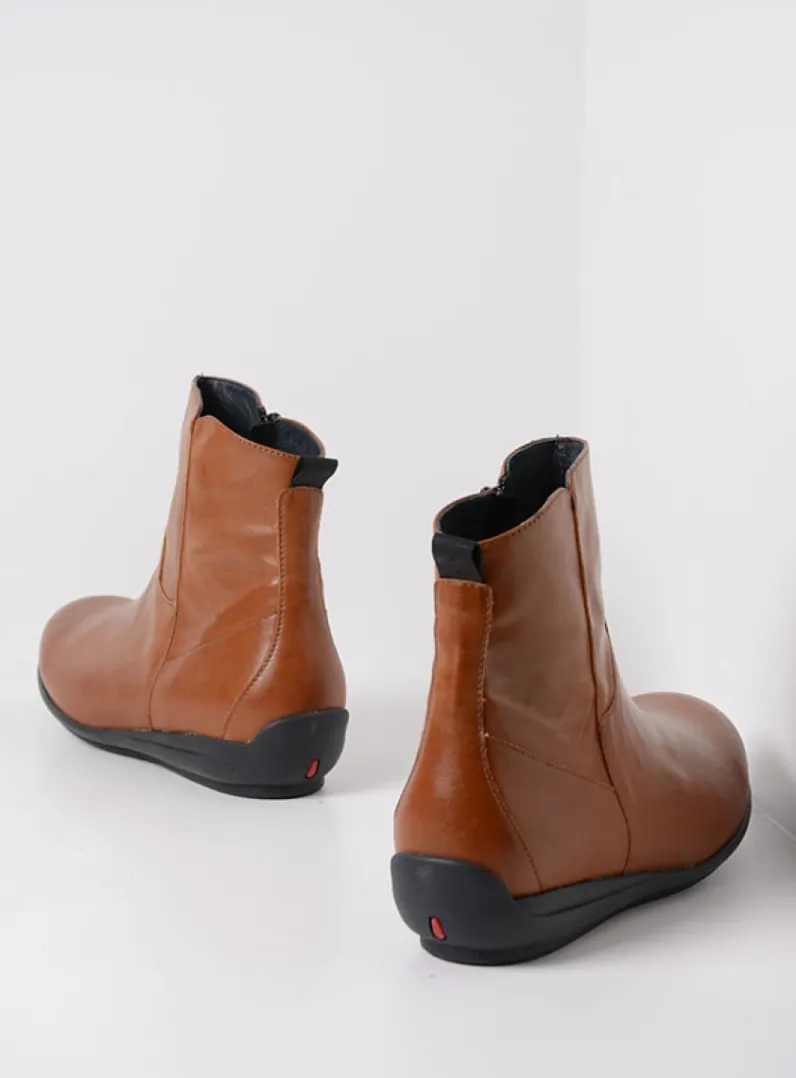 DAMES Wolky Herfst/Winter|Enkellaarsjes<Ryland F2F - brandy biocare