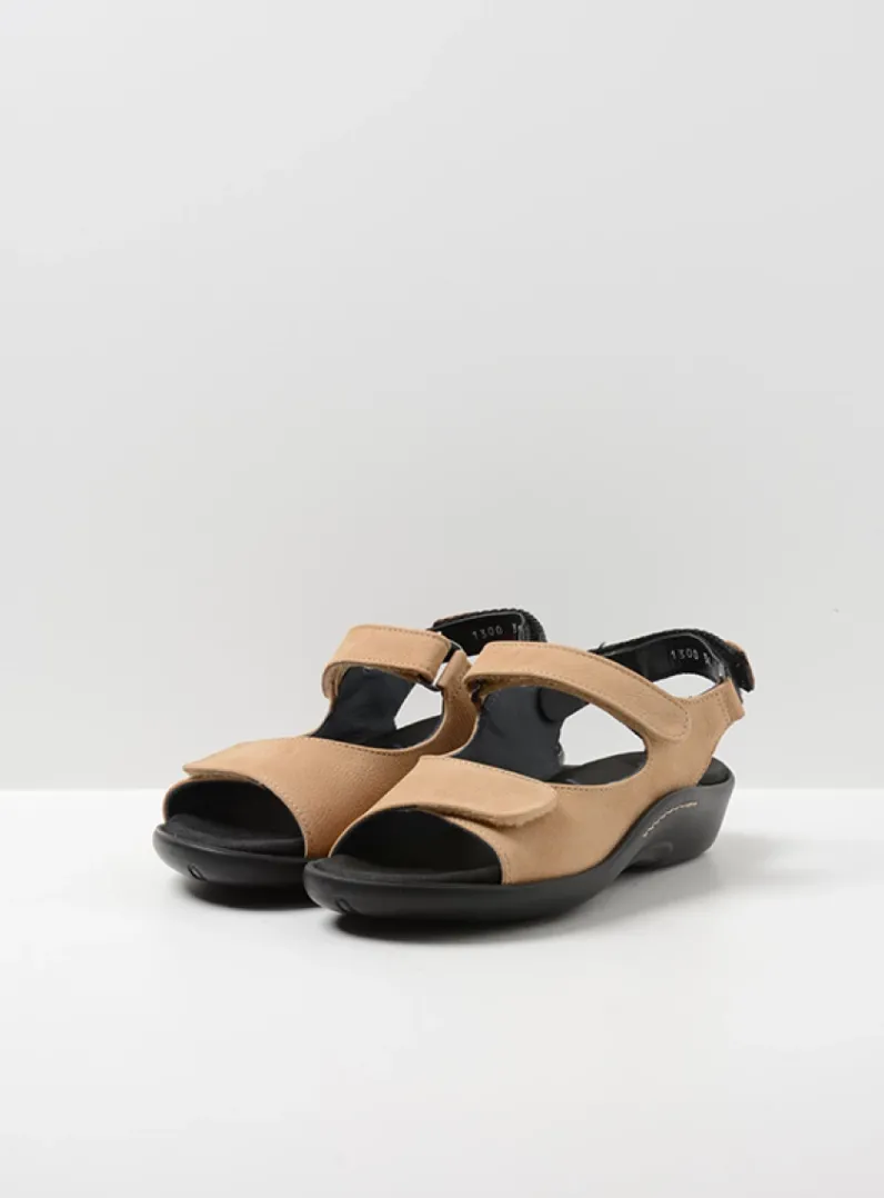 DAMES Wolky Sandalen<Salvia - beige nubuck