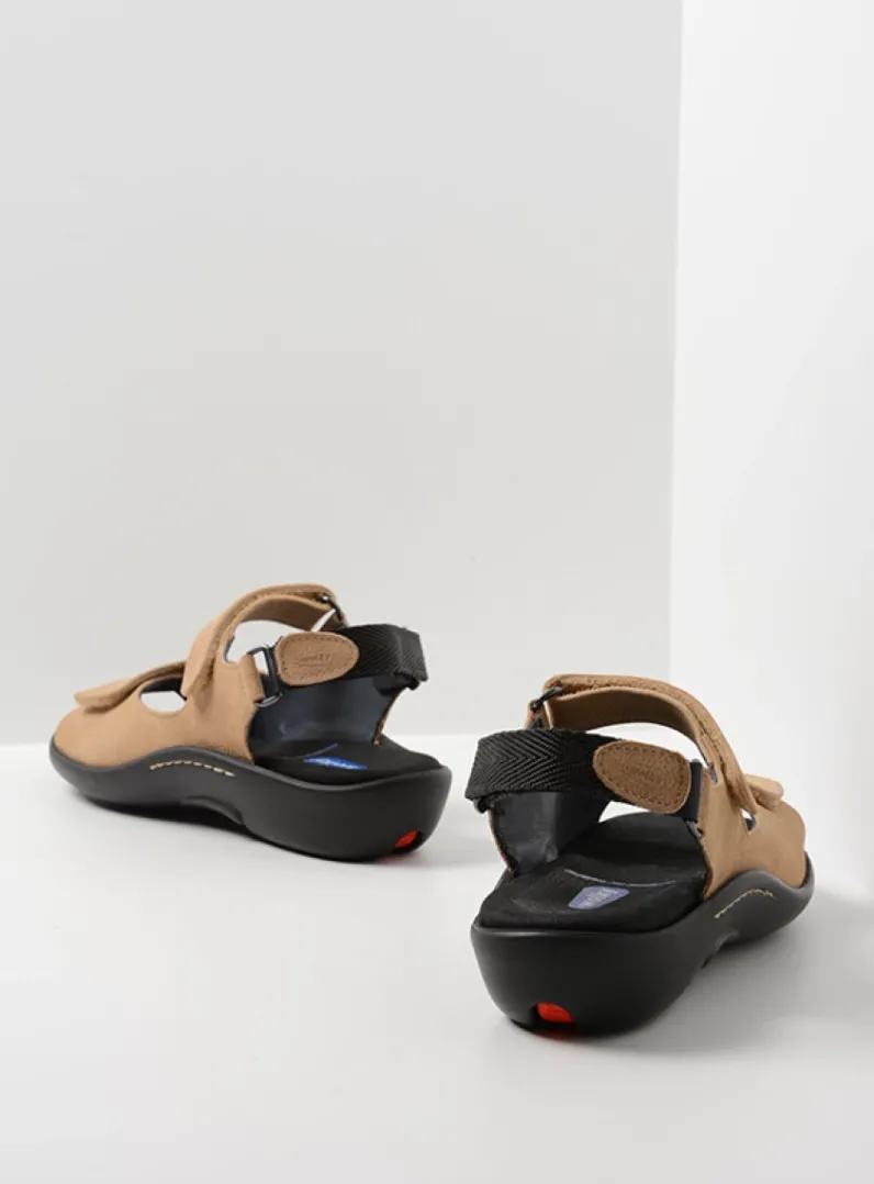 DAMES Wolky Sandalen<Salvia - beige nubuck