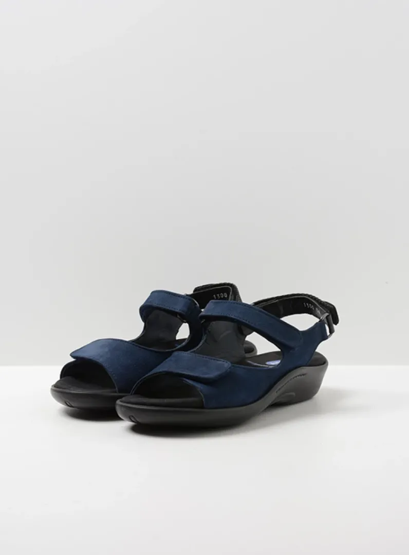 DAMES Wolky Sandalen<Salvia - denim nubuck