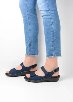 DAMES Wolky Sandalen<Salvia - denim nubuck