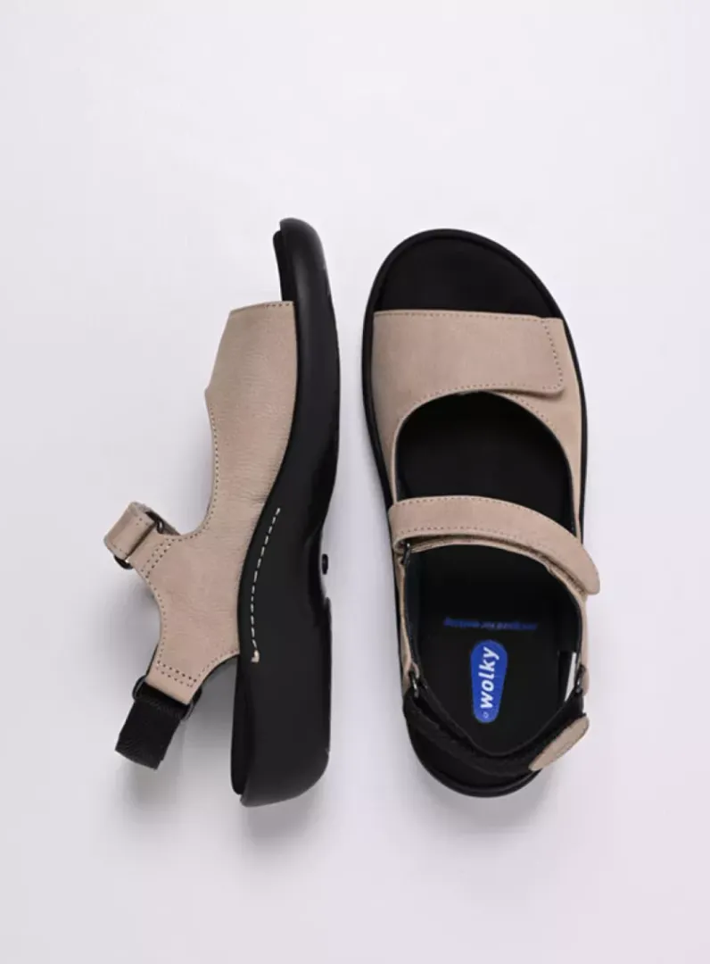 DAMES Wolky Sandalen<Salvia - safari nubuck