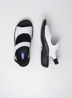 DAMES Wolky Sandalen<Salvia - wit leer