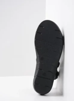 DAMES Wolky Sandalen<Santorini - zwart/blauw suede