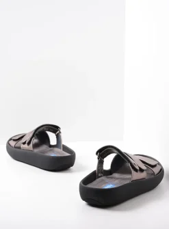 DAMES Wolky Slippers<Sense - brons leer