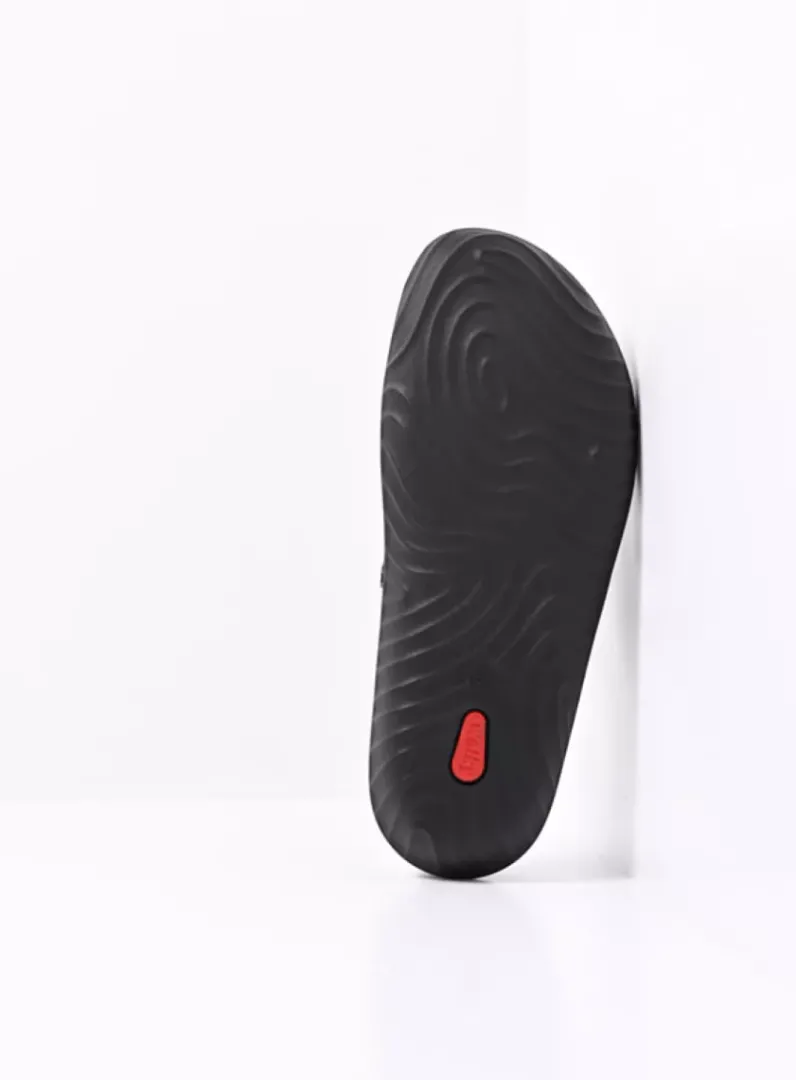 DAMES Wolky Slippers<Sense - zwart/multi flower nubuck