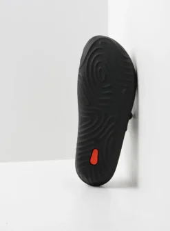 DAMES Wolky Slippers<Sense Vegan - zwart vegan lak