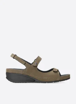 DAMES Wolky Sandalen<Shallow - beige nubuck