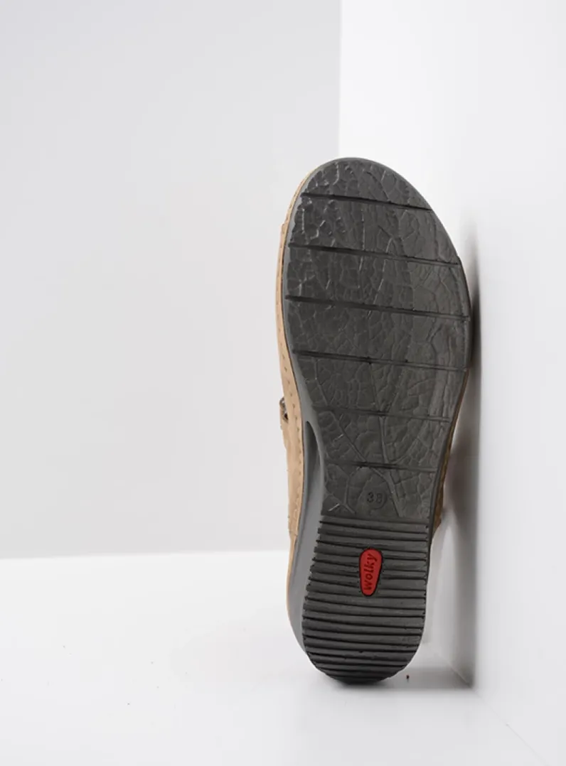 DAMES Wolky Sandalen<Shallow - beige nubuck