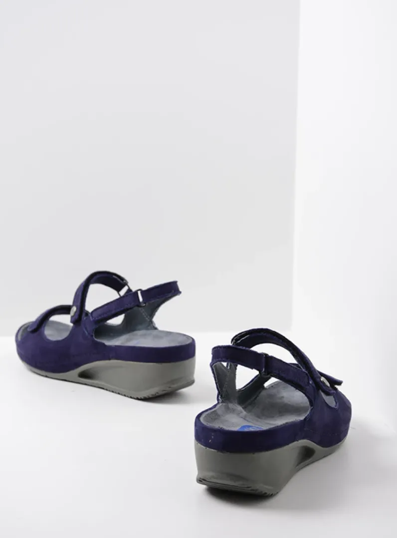 DAMES Wolky Sandalen<Shallow - paars nubuck