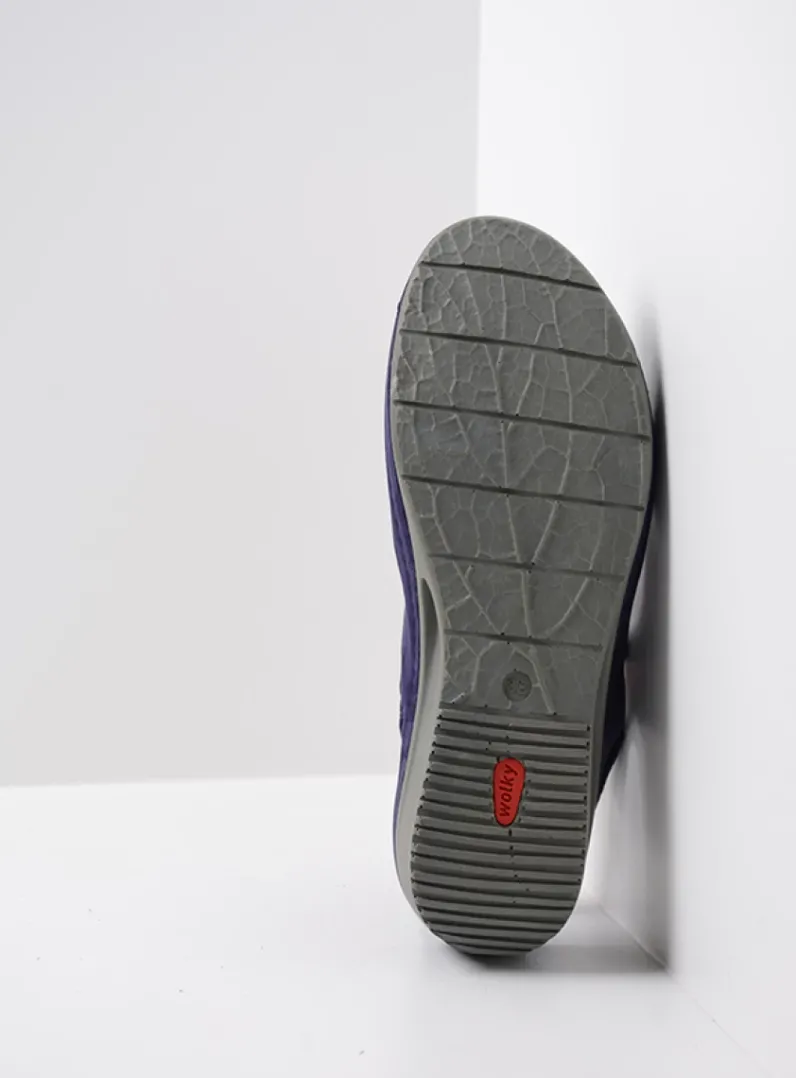 DAMES Wolky Sandalen<Shallow - paars nubuck