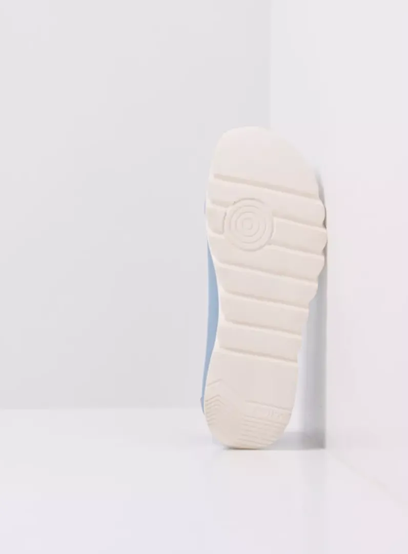 DAMES Wolky Instappers<Snallerina F2F - lichtblauw biocare