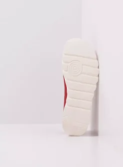 DAMES Wolky Instappers<Snallerina F2F - rood biocare