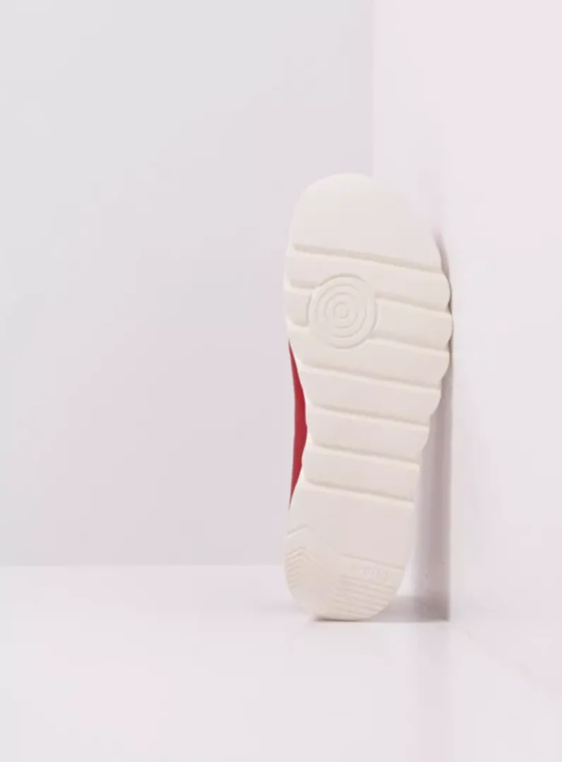 DAMES Wolky Instappers<Snallerina F2F - rood biocare