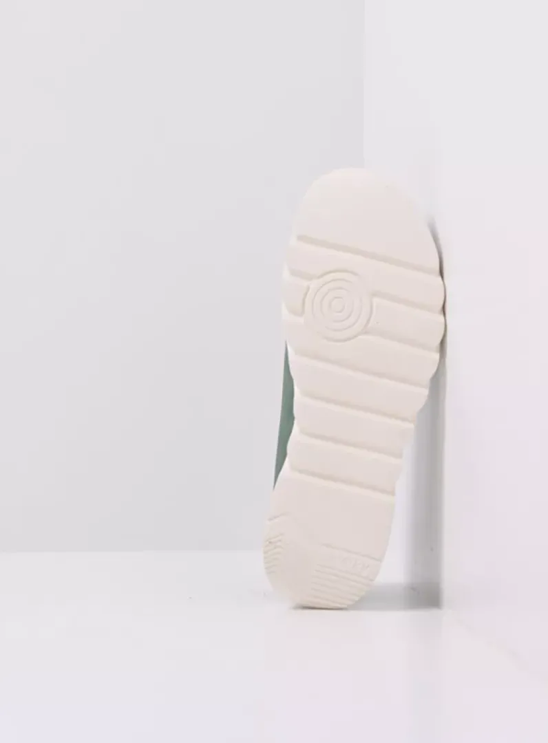 DAMES Wolky Instappers<Snallerina F2F - saliegroen biocare