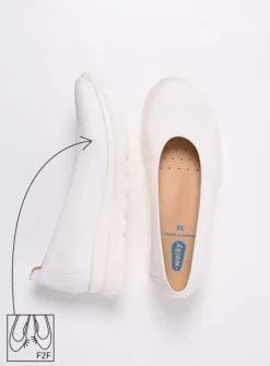 DAMES Wolky Instappers<Snallerina F2F - wit biocare