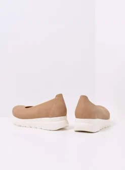 DAMES Wolky Instappers<Snallerina F2F - zand biocare