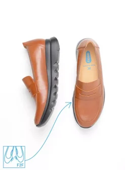 DAMES Wolky Instappers<Snoafer F2F - naturel biocare