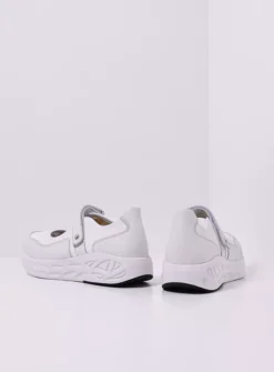 DAMES Wolky Wandelschoenen|Bandschoenen<Spring S2F - wit/gebroken combi stretch