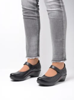 DAMES Wolky Herfst/Winter|Bandschoenen<Sud - zwart leer