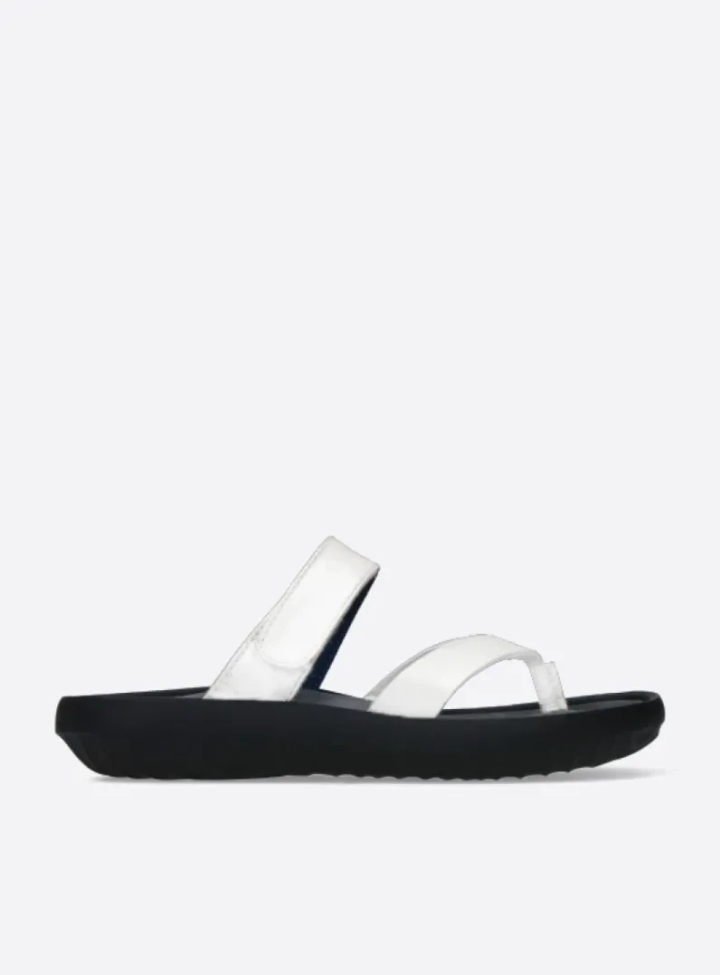 DAMES Wolky Slippers<Tahiti - wit leer