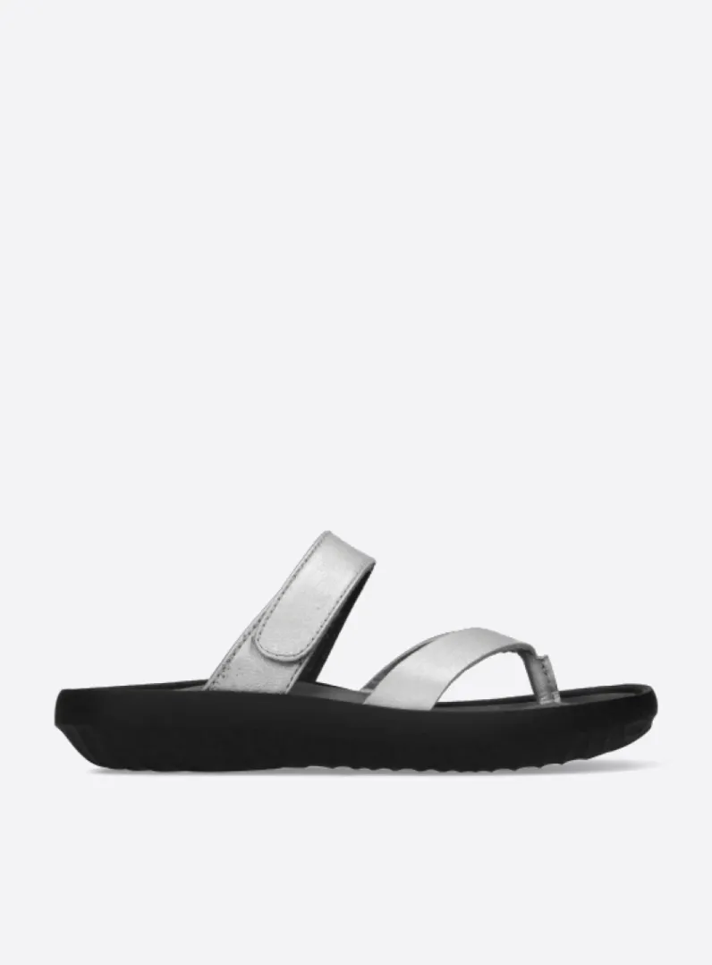 DAMES Wolky Slippers<Tahiti - zilver/grijs leer