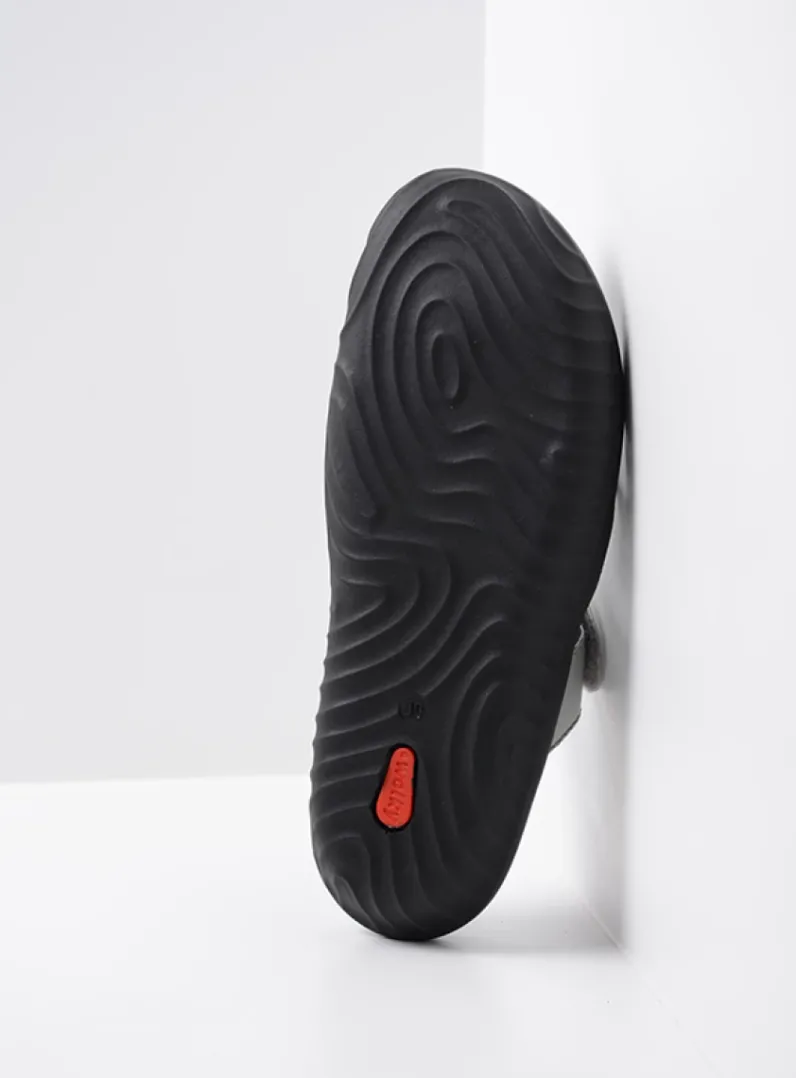 DAMES Wolky Slippers<Tahiti - zilver/grijs leer