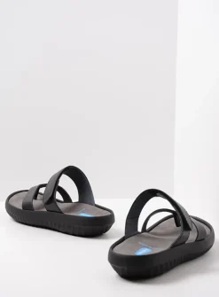 DAMES Wolky Slippers<Tahiti - zwart leer