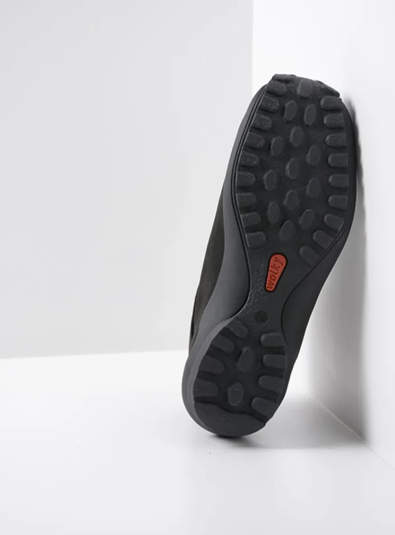 DAMES Wolky Hoge Veterschoenen|Herfst/Winter<Teton - zwart nubuck