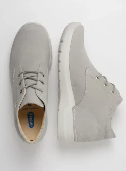 DAMES Wolky Hoge Veterschoenen|Wandelschoenen<Truth HV - lichtgrijs nubuck