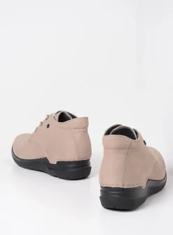 DAMES Wolky Hoge Veterschoenen|Wandelschoenen<Truth HV - safari nubuck