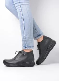 DAMES Wolky Hoge Veterschoenen|Wandelschoenen<Truth Vegan -