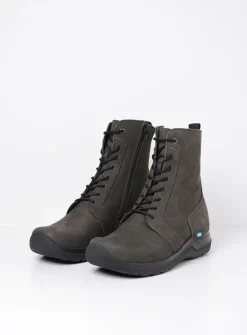 DAMES Wolky Hoge Veterschoenen|Veterlaarzen<Viper HV - asfalt nubuck