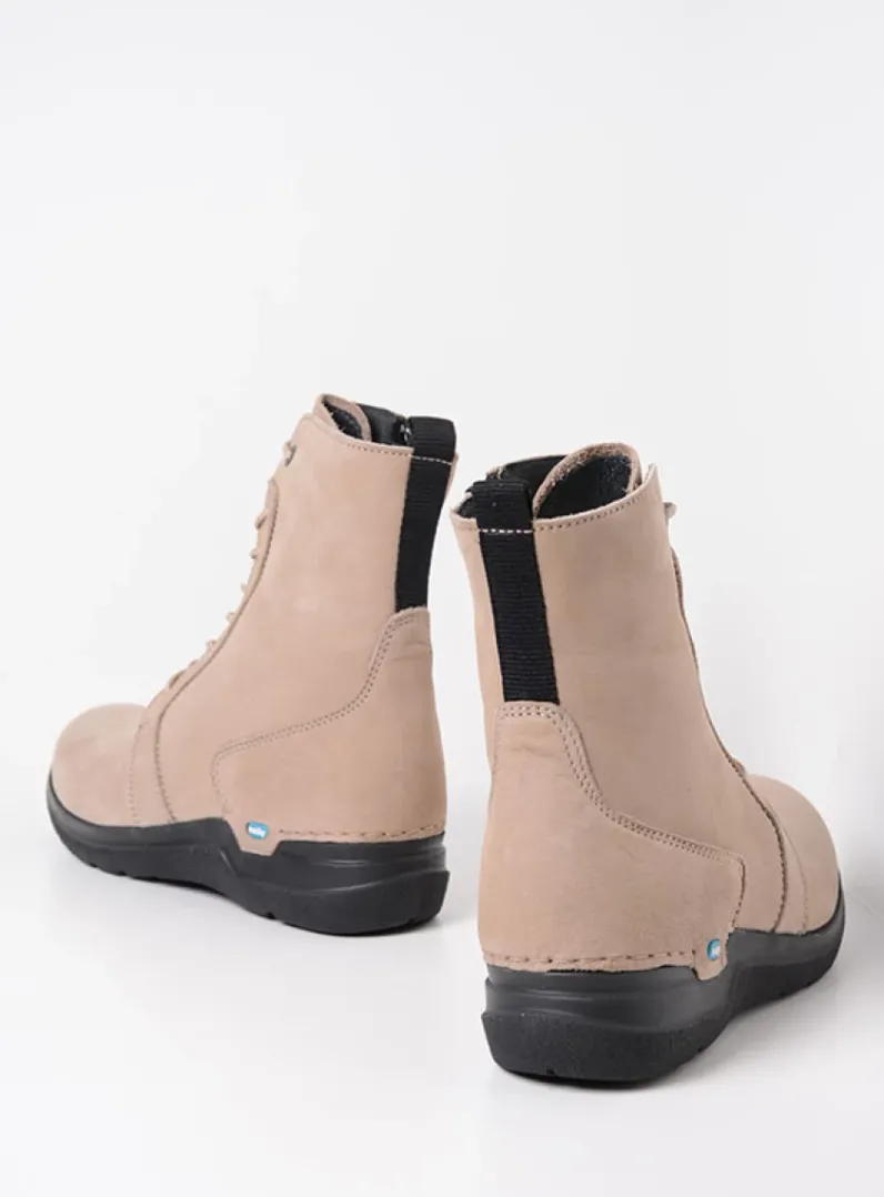 DAMES Wolky Hoge Veterschoenen|Veterlaarzen<Viper HV - safari nubuck