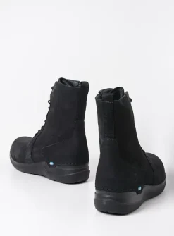 DAMES Wolky Hoge Veterschoenen|Veterlaarzen<Viper HV - zwart nubuck