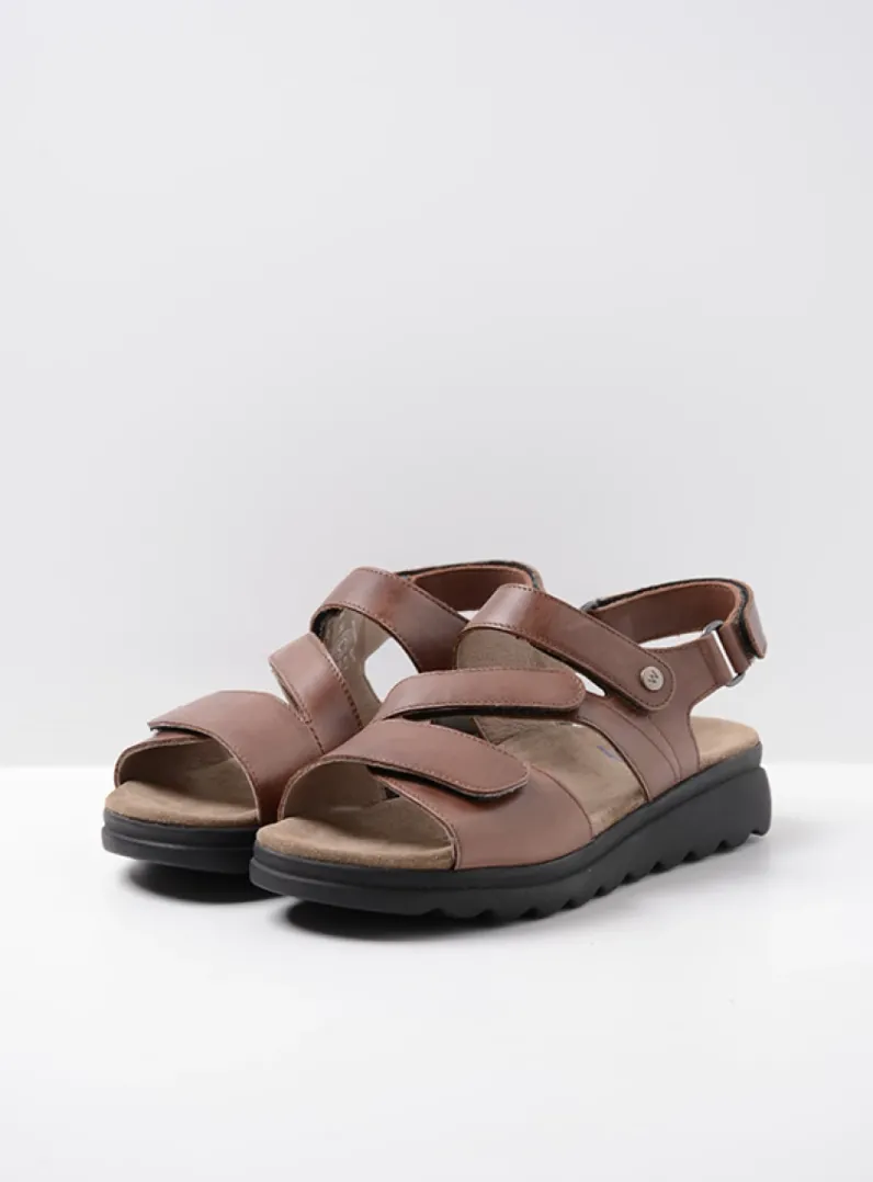DAMES Wolky Sandalen<Yard - cognac leer